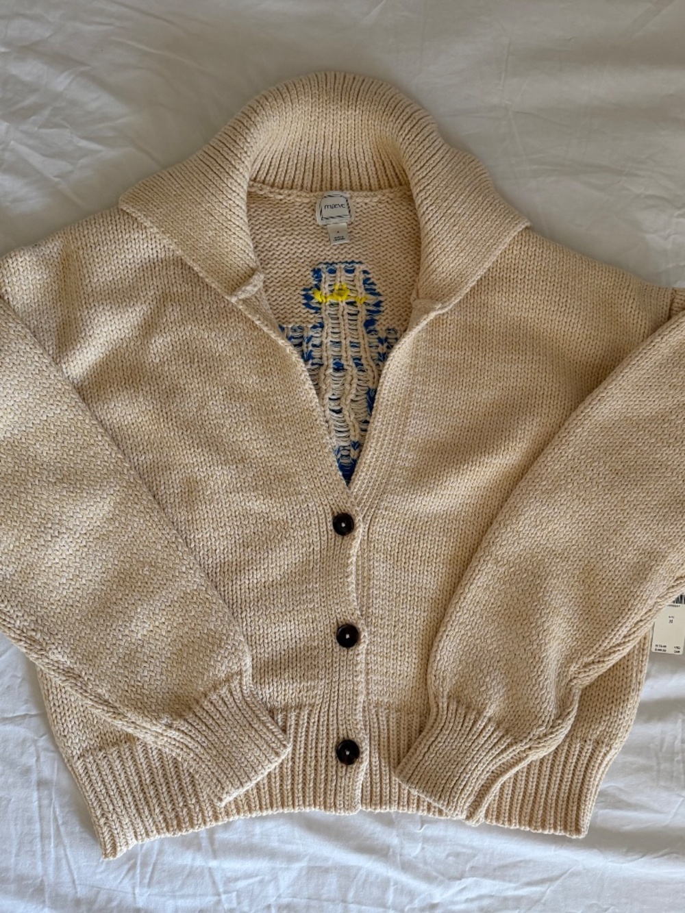 Lighthouse Cardigan Sweater (Size medium) - NWT - Picture 3 of 7